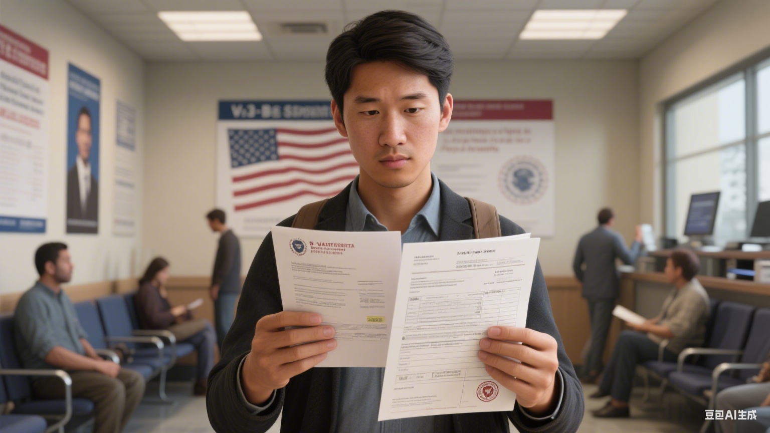 美國B簽拒簽率飆升？2025年這3個材料疏漏是主因